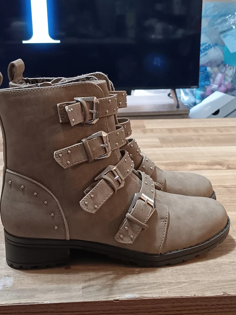 Justice stylish taupe